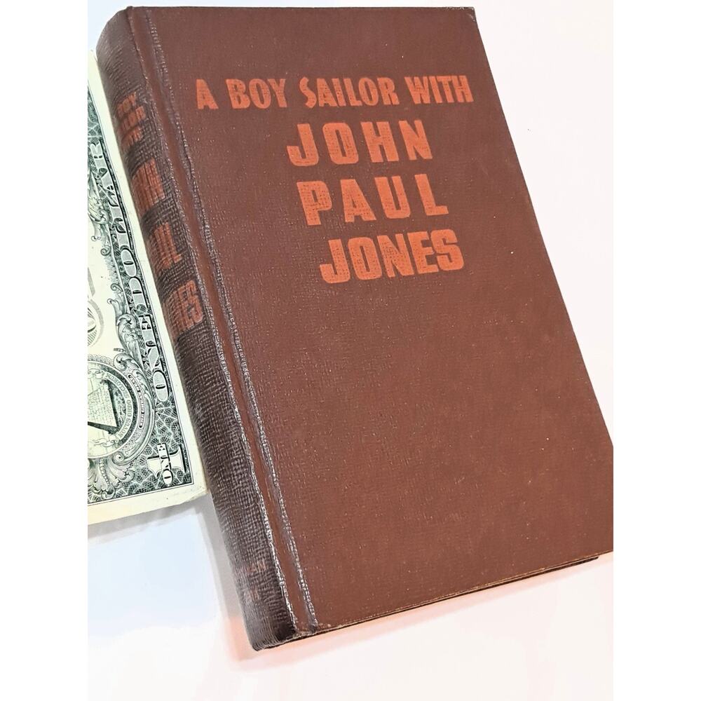 A Boy Sailor with John Paul Jones by H.C. Thomas (1946 HC no DJ)